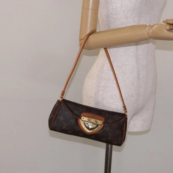 LOUIS VUITTON Monogram Beverly Pochette Shoulder Bag M40122 LV Auth 132030 - Picture 14 of 16